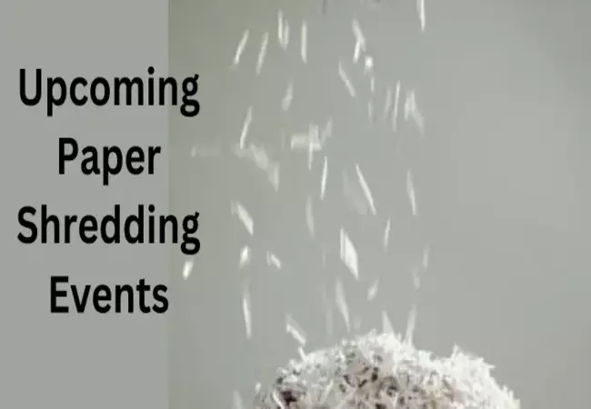 paper shredding_events